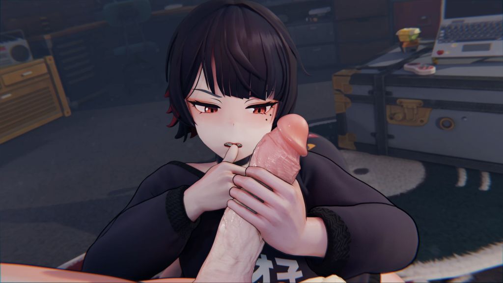 [StarryMomoko] Ellen oral + handjob climax